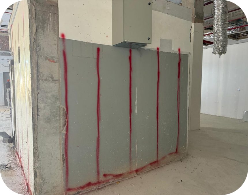 Concrete drilling project 3