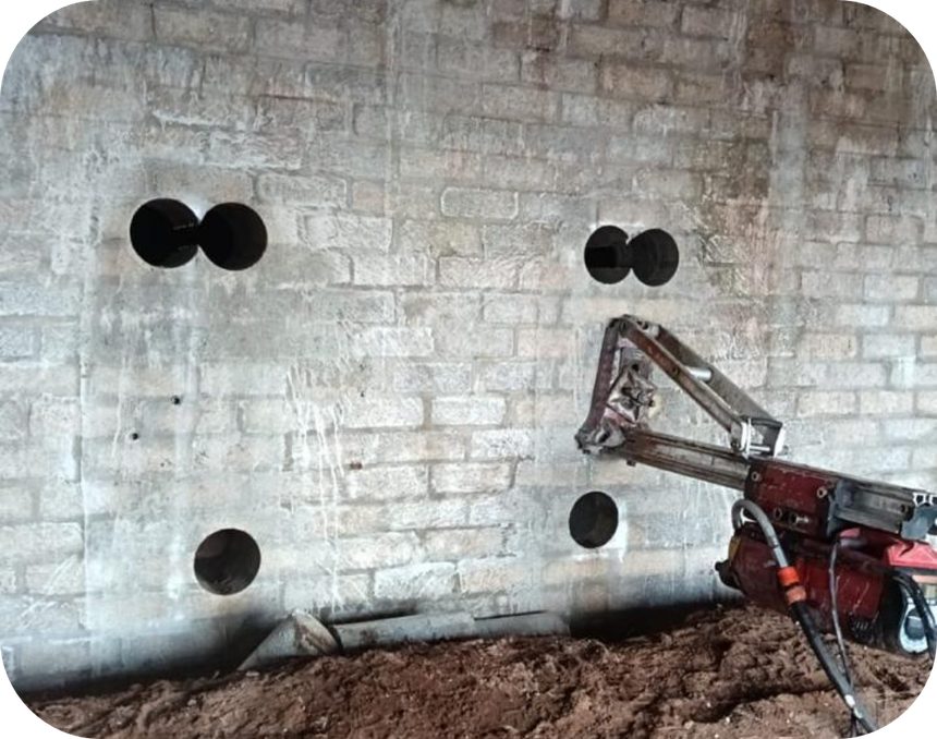 Concrete drilling project 5